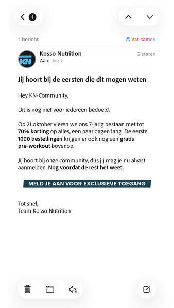 Tot 70% korting