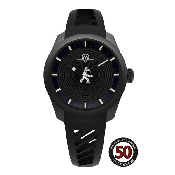 SALE ENDS SUNDAY! SUBSCRIBER ACCESS MONRO LUNA ADVENTURE MLA-PNR POINT OF NO RETURN, 9039 Automatic Watch, 39mm EPDM Rubber