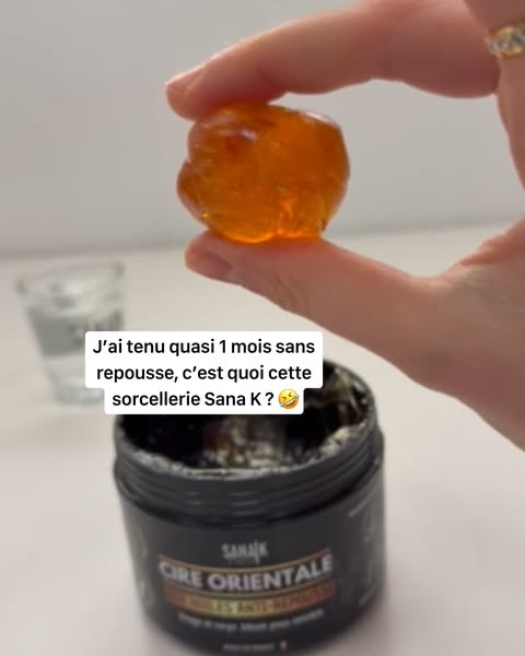 La cire orientale anti-repousse N°1