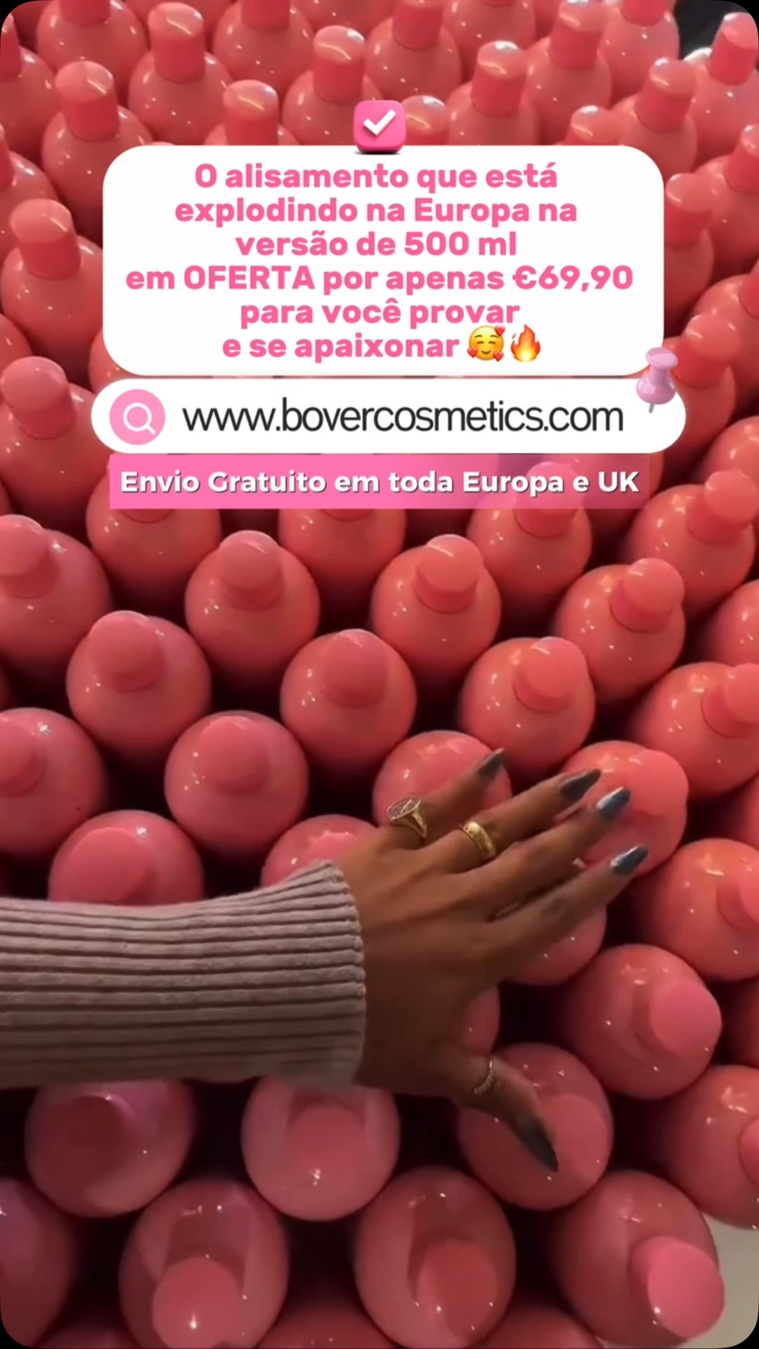 Anúncio de Bover Cosmetici