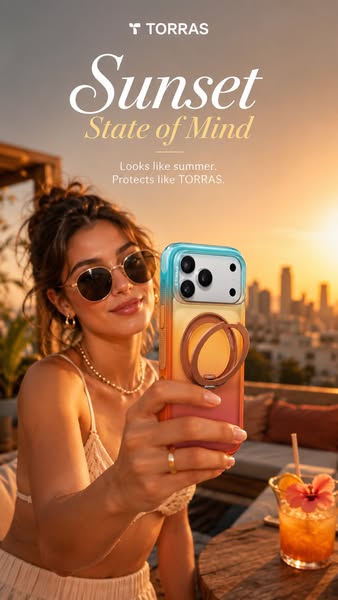 O criativo por trás: Ostand O3 Air Summer for iPhone 17 Pro Max