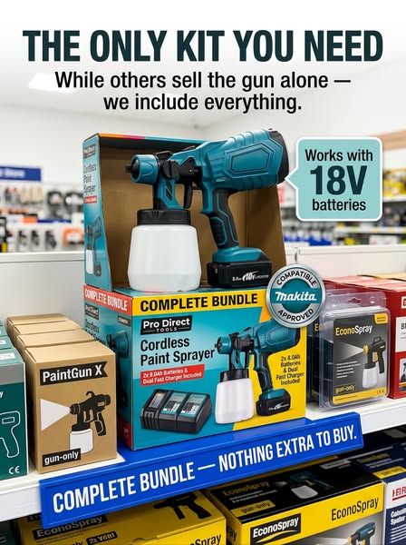 Works With Your Makita 18V LXT Batteries
