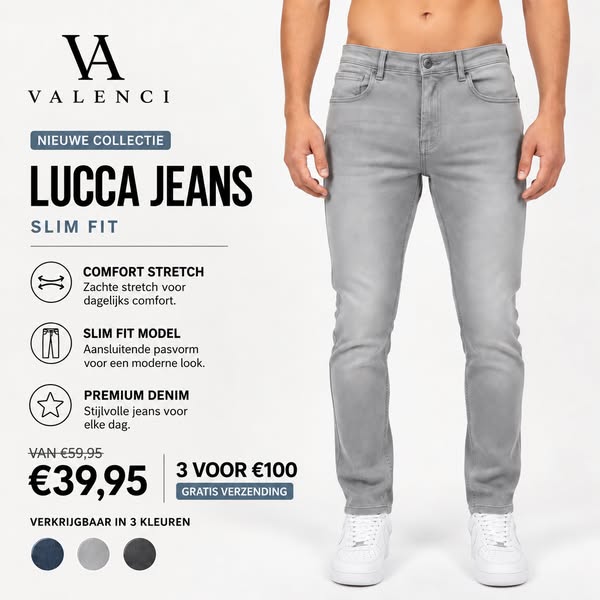Lucca Jeans Nu €39,95