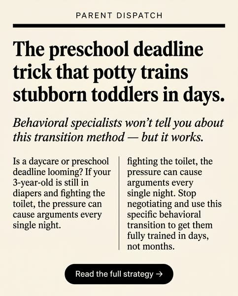 Potty Training Without the Pain