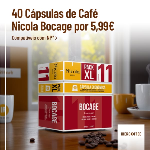 Nicola – 40 Cápsulas por 5,99€