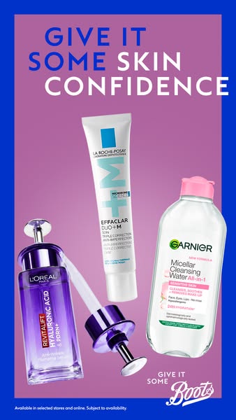 GIVE IT SOME SKIN CONFIDENCE