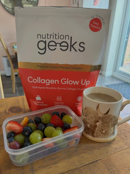 Collagen Glow Up Powder 420g | UK's #1 Best-Selling Collagen - Nutrition Geeks