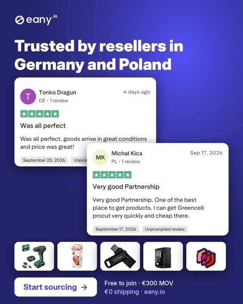 Trusted by resellers in Germany and Poland