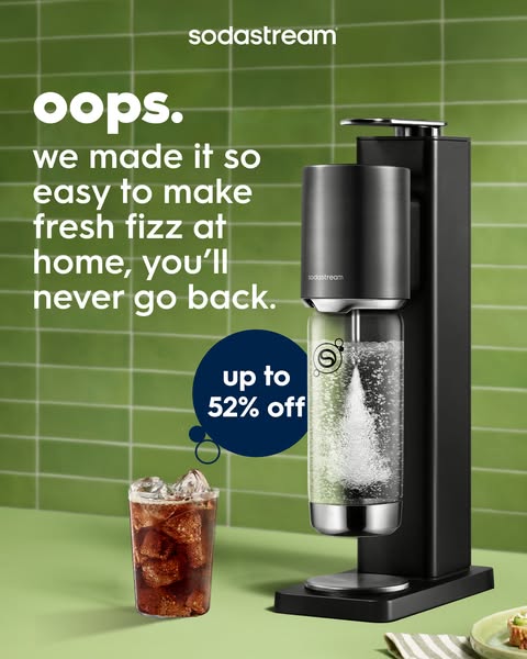 Turn Tap Water Into Fresh Fizz