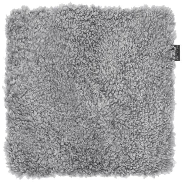 Fårskinn, charcoal grey silver
