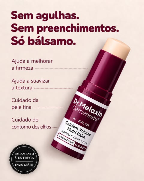 Só bálsamo. Dr. Melaxin.
