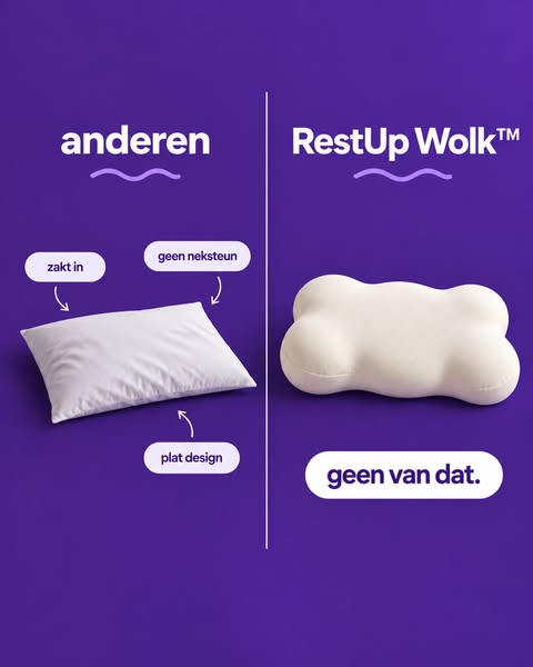 Word wakker zonder stijve nek