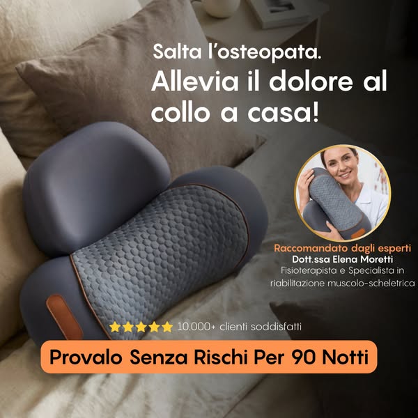 Sollievo dal dolore cervicale