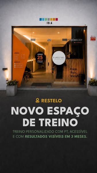 Nunca mais treinas sozinho