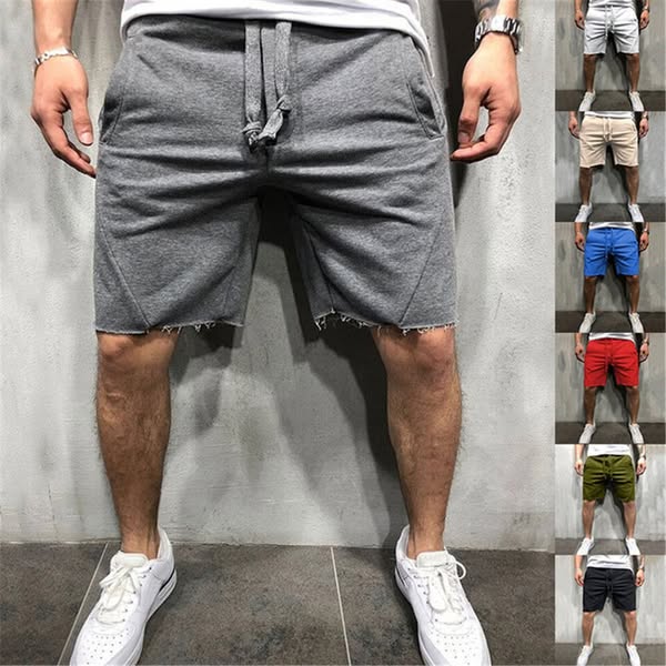 Loose Plain Elastic Waist Shorts, 9 Colors!