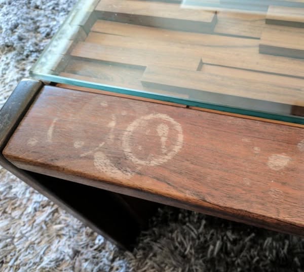 Try THIS for scratches on wood