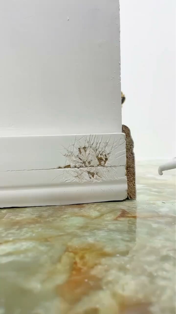 Nail holes. Dents. Cracks. Ugly walls?