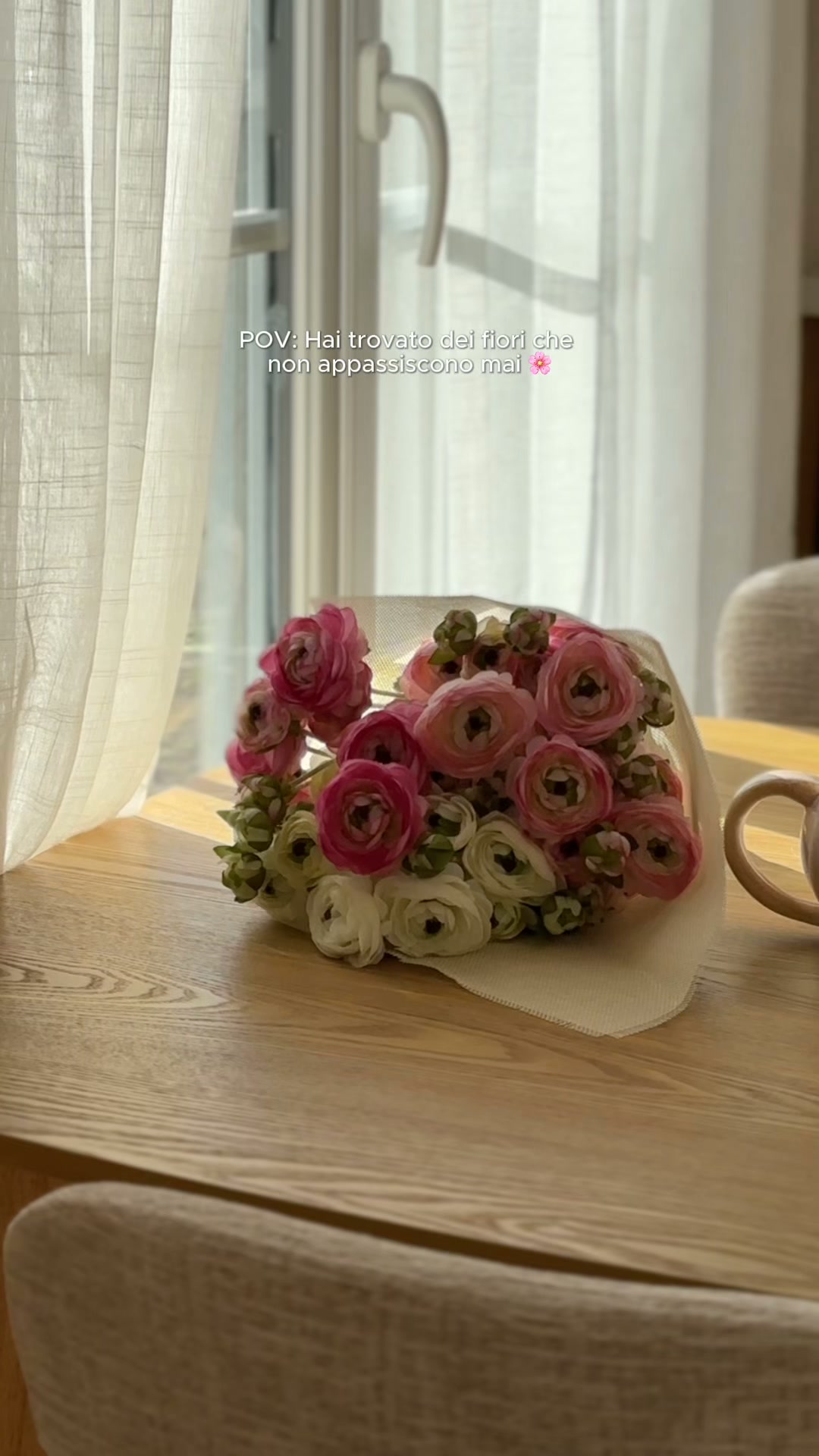 Mai più fiori appassiti