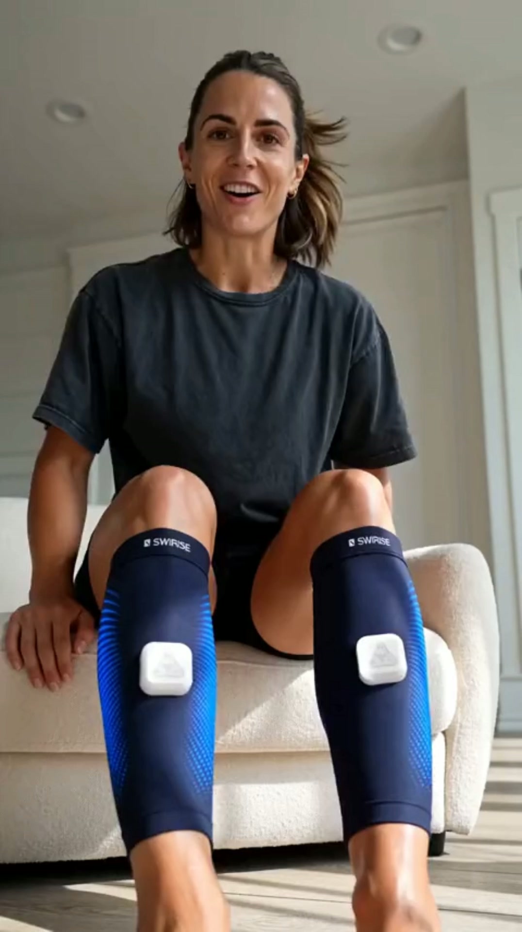Double-Calf EMS. Hands-Free.