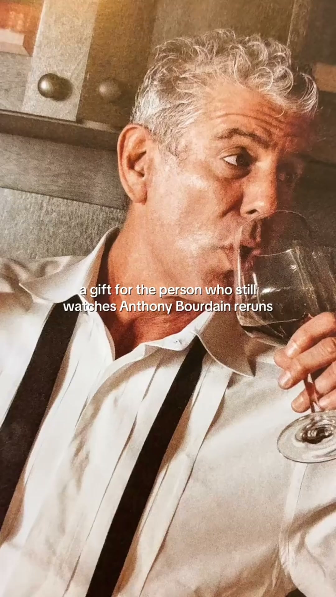 I Found The Gift For My Dad Who Rewatches Bourdain