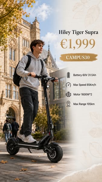 Hiley Tiger Supra Save $300
