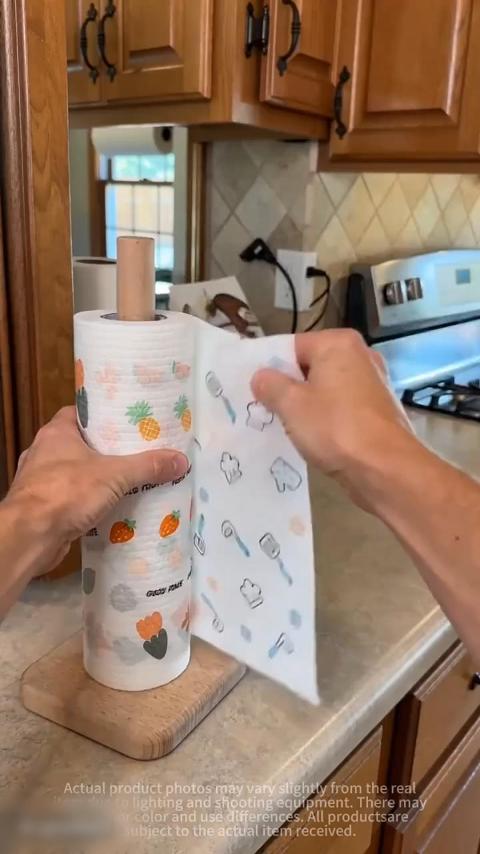 50Pcs Per Roll Reusable Cleaning Lazy Rags
