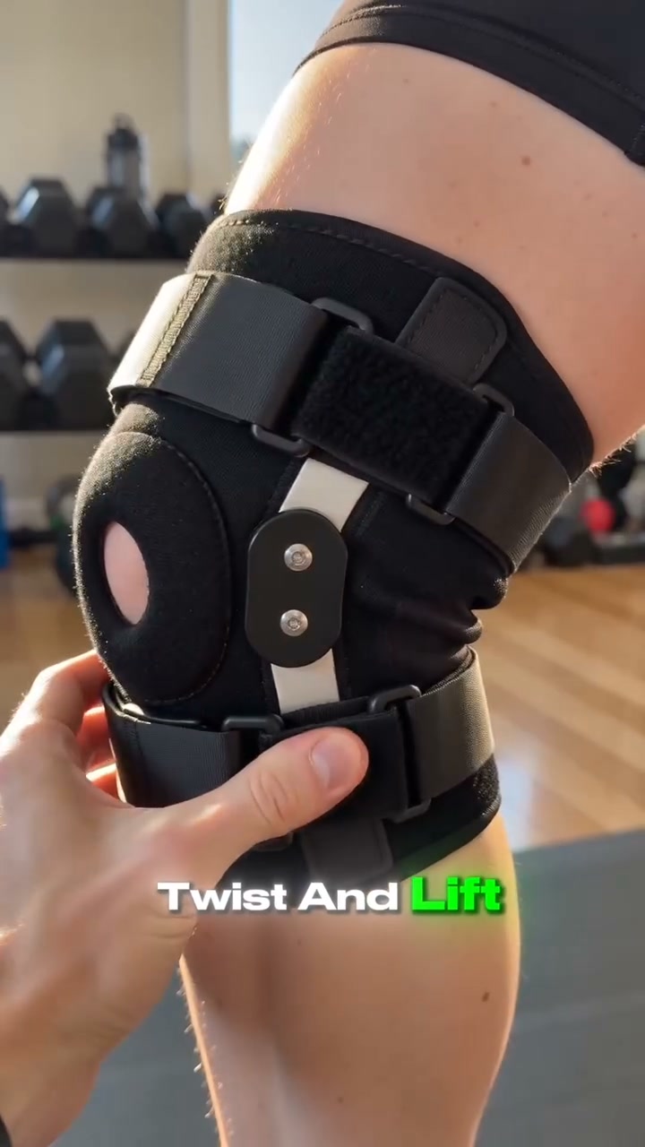 50% OFF !! Breathable Adjustable Knee Support Brace