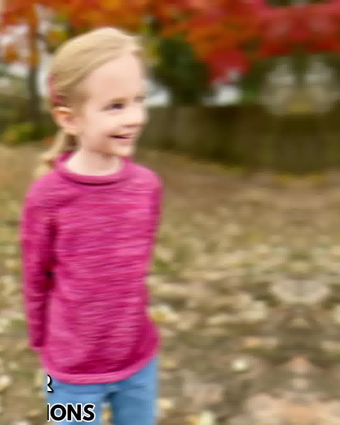 Top Down Sweater Knitting Pattern | 6m to 12 years