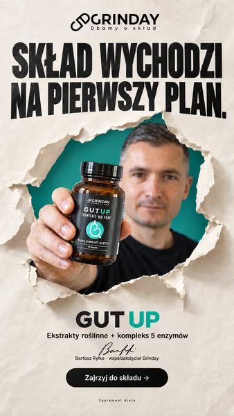 Odwróć butelkę. Sprawdź skład Gut Up!