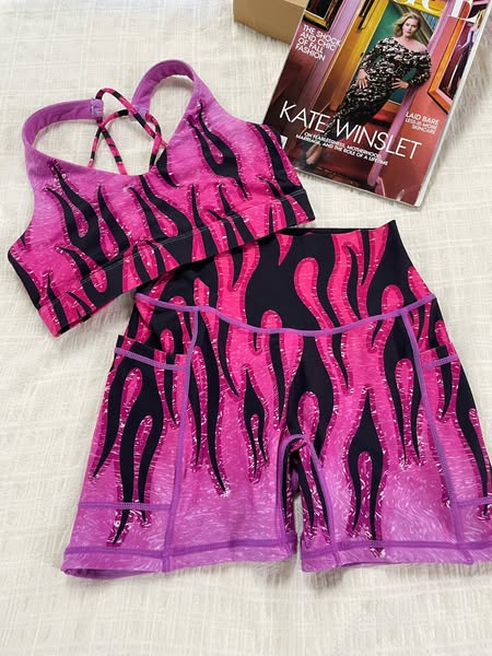 Flame Workout Set - Pink