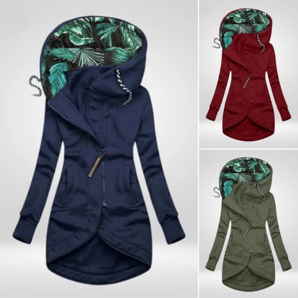Un cappotto per la pioggia e il freddo