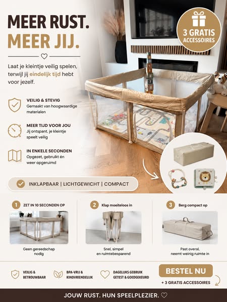In 15 seconden klaar voor gebruik
