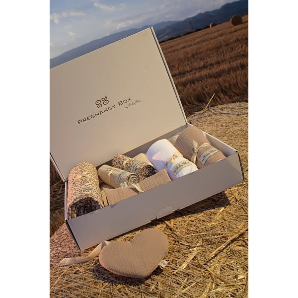 Pregnancy Box Animal Print & Natural