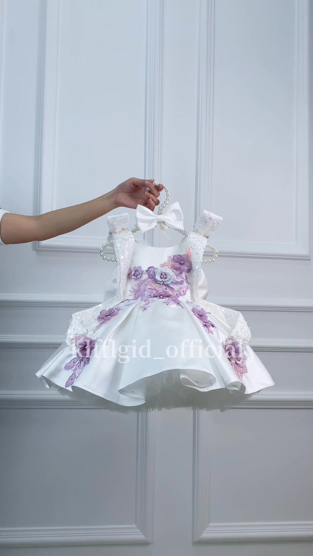 Christening baby girl 1 year promise