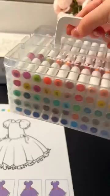 HOT SALE - 50% OFF!! Soft Brush Tip Acrylic Markers – Vibrant Colors for Creative Projects