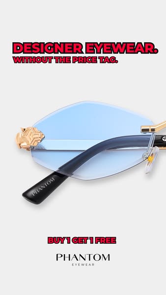 Anúncio de Phantom Eyewear