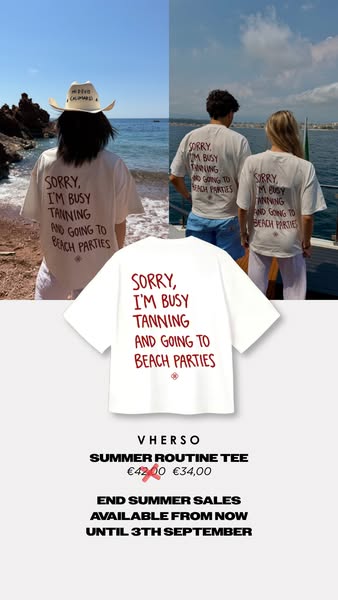 SUMMER ROUTINE TEE
