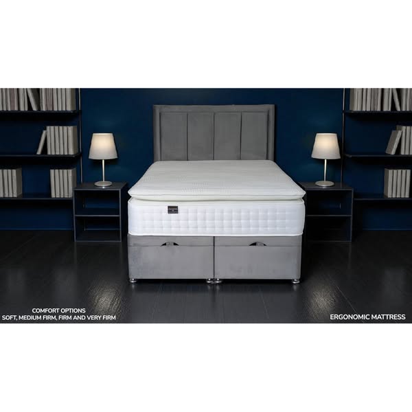 GALAXY 3000 Tencel Pillow Top Mattress - Big Build People UK