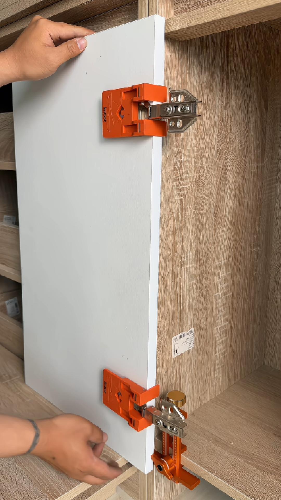Install Cabinet Hinges Faster & Straighter