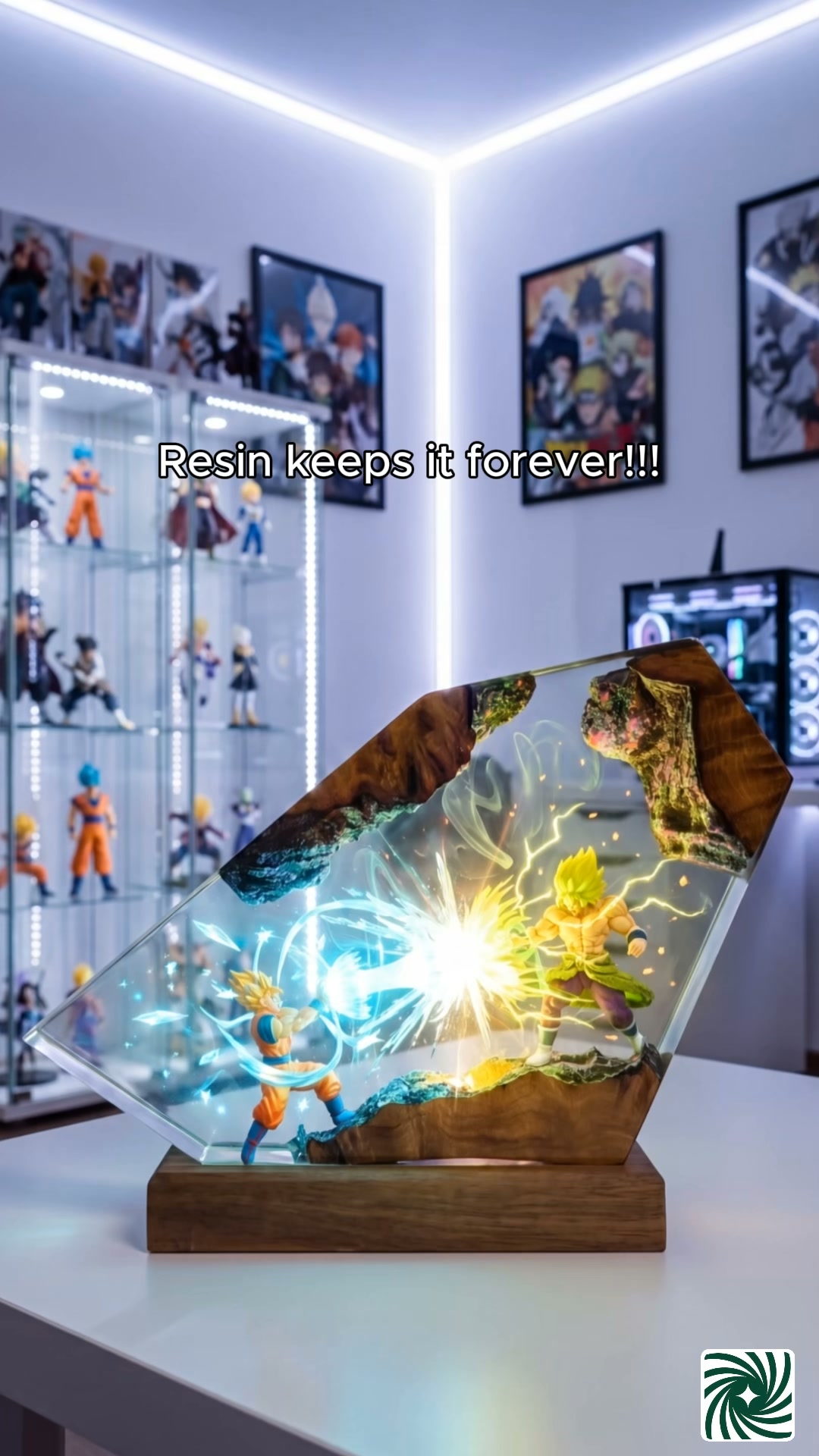 Handmade DBZ Lamp, 50% Off