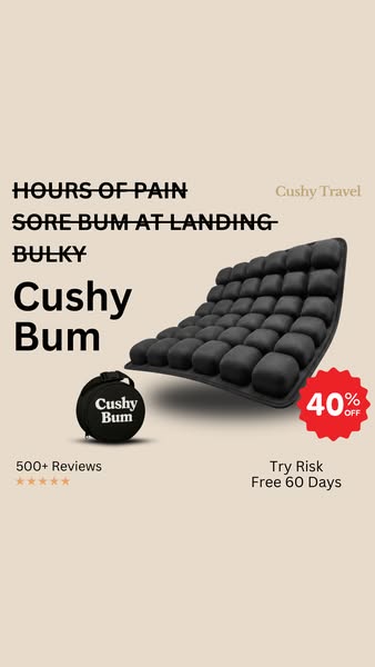 The Perfect Travel Seat Cushion