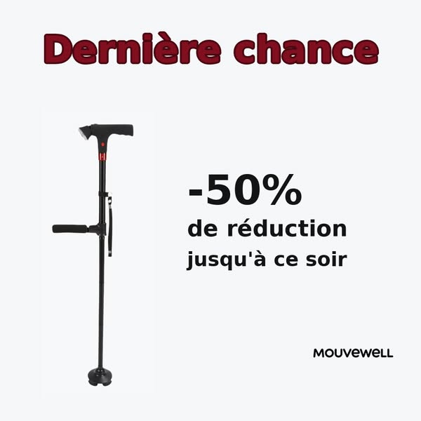 Pas juste une canne. Une solution complète