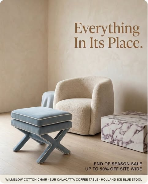 End of Season Sale Up to 50% Off