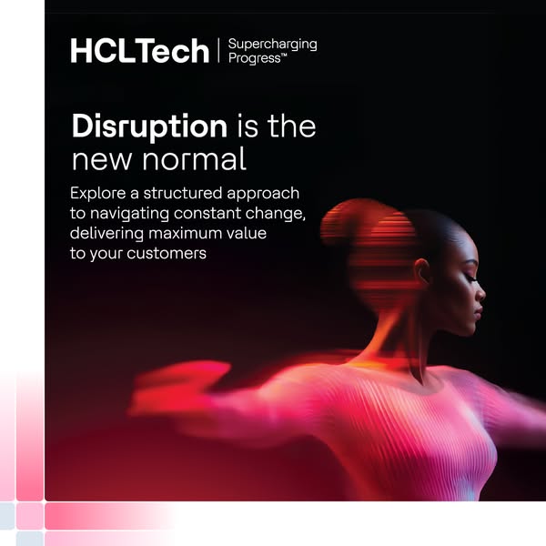 Embrace Disruption with HCLTech’s AI-led