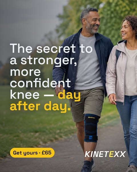 The knee support that strengthens, not just supports.