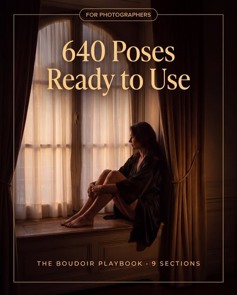 The Boudoir Playbook — 640 Boudoir Pose Cards