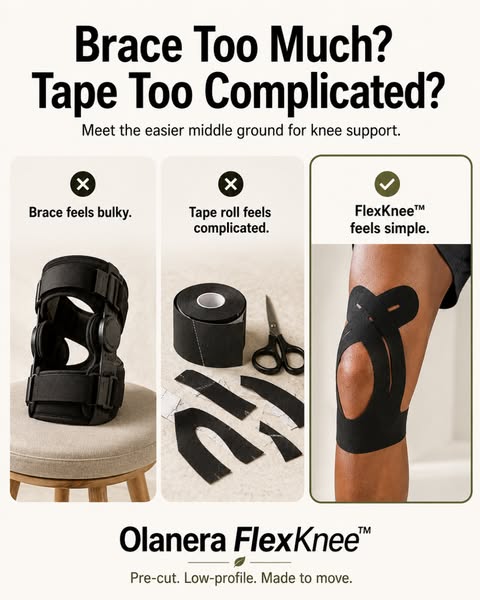 Brace Too Much? Tape Too Complicated?
