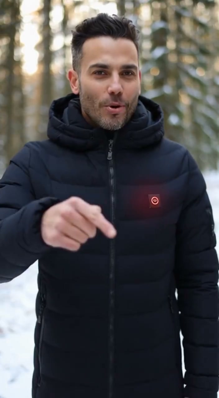One-click automatic heating jacket