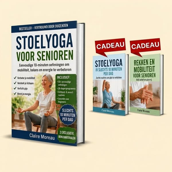 Stoelyoga voor Beginners – 3 Boeken in 1
