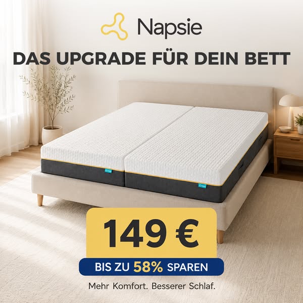 Schlafen & Wohnen – Klar denken. Einfach schlafen. | Napsie DE